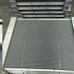 全鋁散熱器整體一次焊接